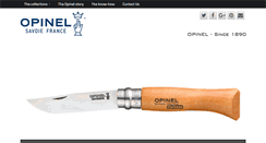 Desktop Screenshot of opinel.com.au