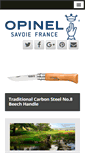 Mobile Screenshot of opinel.com.au