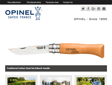 Tablet Screenshot of opinel.com.au